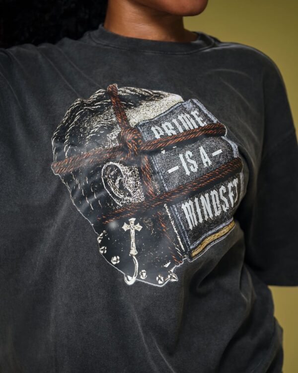 WhatsApp Image 2026-10-08 at 05.10.19 Prime USA Monster Graphic Vintage Washed Oversized T-Shirt – Charcoal Black