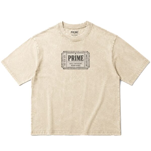 WhatsApp Image 2026-10-08 at 05.10.20 (1) PRIME Limited Edition Vintage Washed Graphic T-Shirt – Black & Sand
