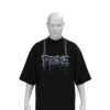 PRIME Dripping Chain Graphic Oversized T-Shirt – Black & White